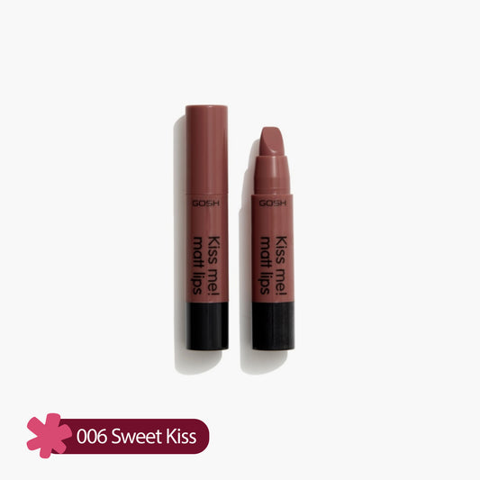 Gosh Kiss Me! Matt Lips Lipstick 006 Sweet Kiss 2gm