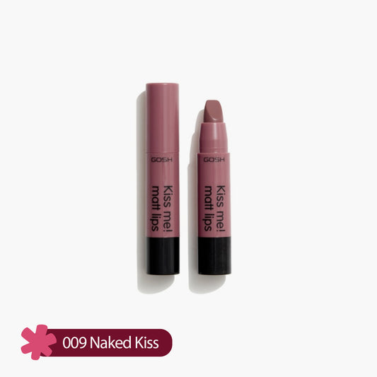 Gosh Kiss Me! Matt Lips Lipstick 009 Naked Kiss 2gm