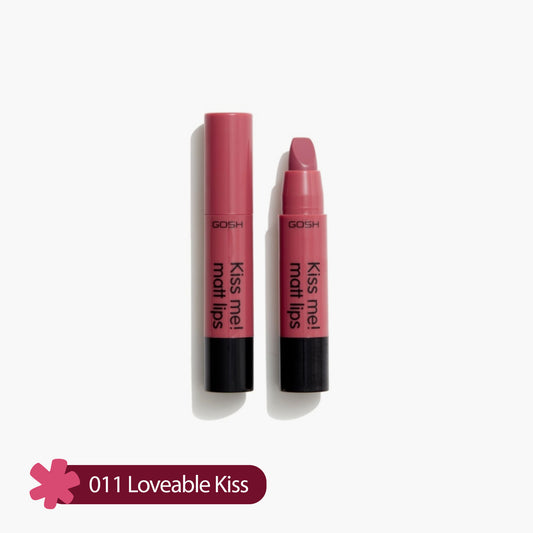 Gosh Kiss Me! Matt Lips Lipstick 011 Loveable Kiss 2gm