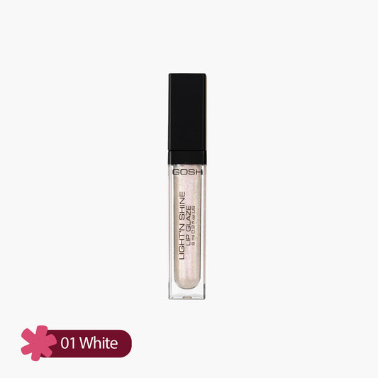 Gosh Light'N Shine Lip Glaze 01 White 6ml