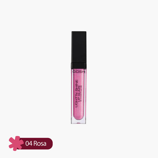 Gosh Light'N Shine Lip Glaze 04 Rosa 6ml