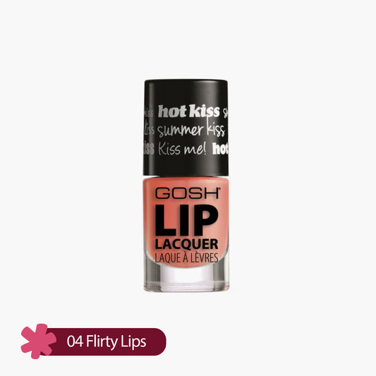Gosh Lip Lacquer 04 Flirty Lips 4ml