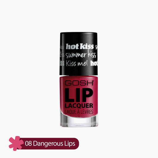 Gosh Lip Lacquer 08 Dangerous Lips 4ml
