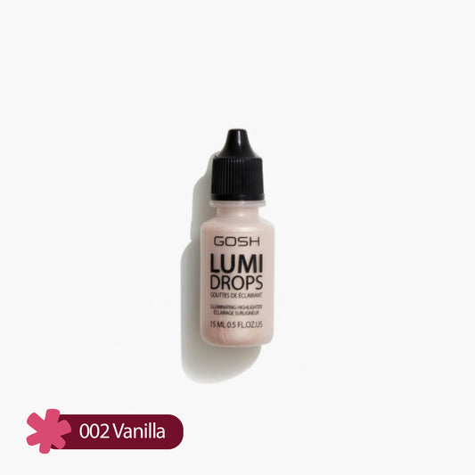 Gosh Lumi Drops Illuminating Highlighter 002 Vanilla 15ml