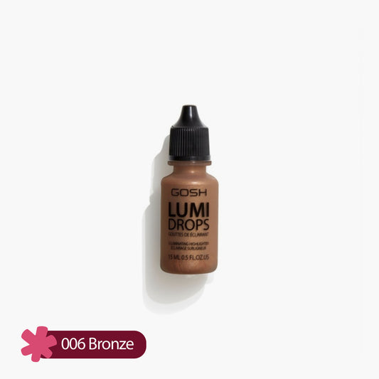Gosh Lumi Drops Illuminating Highlighter 006 Bronze 15ml