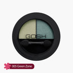 Gosh Matt Duo Eye Shadow 005 Green Zone 2gm