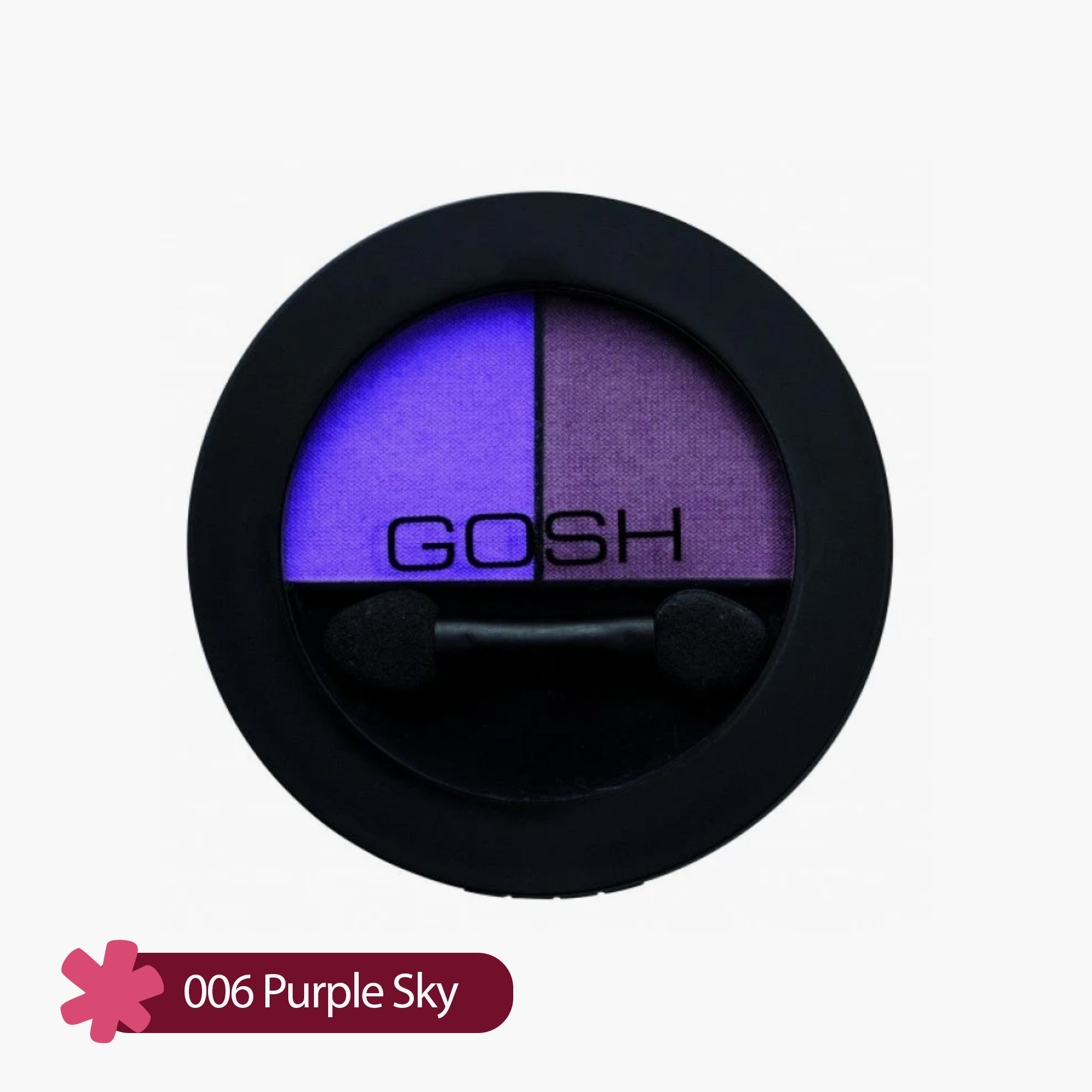 Gosh Matt Duo Eye Shadow 006 Purple Sky 2gm