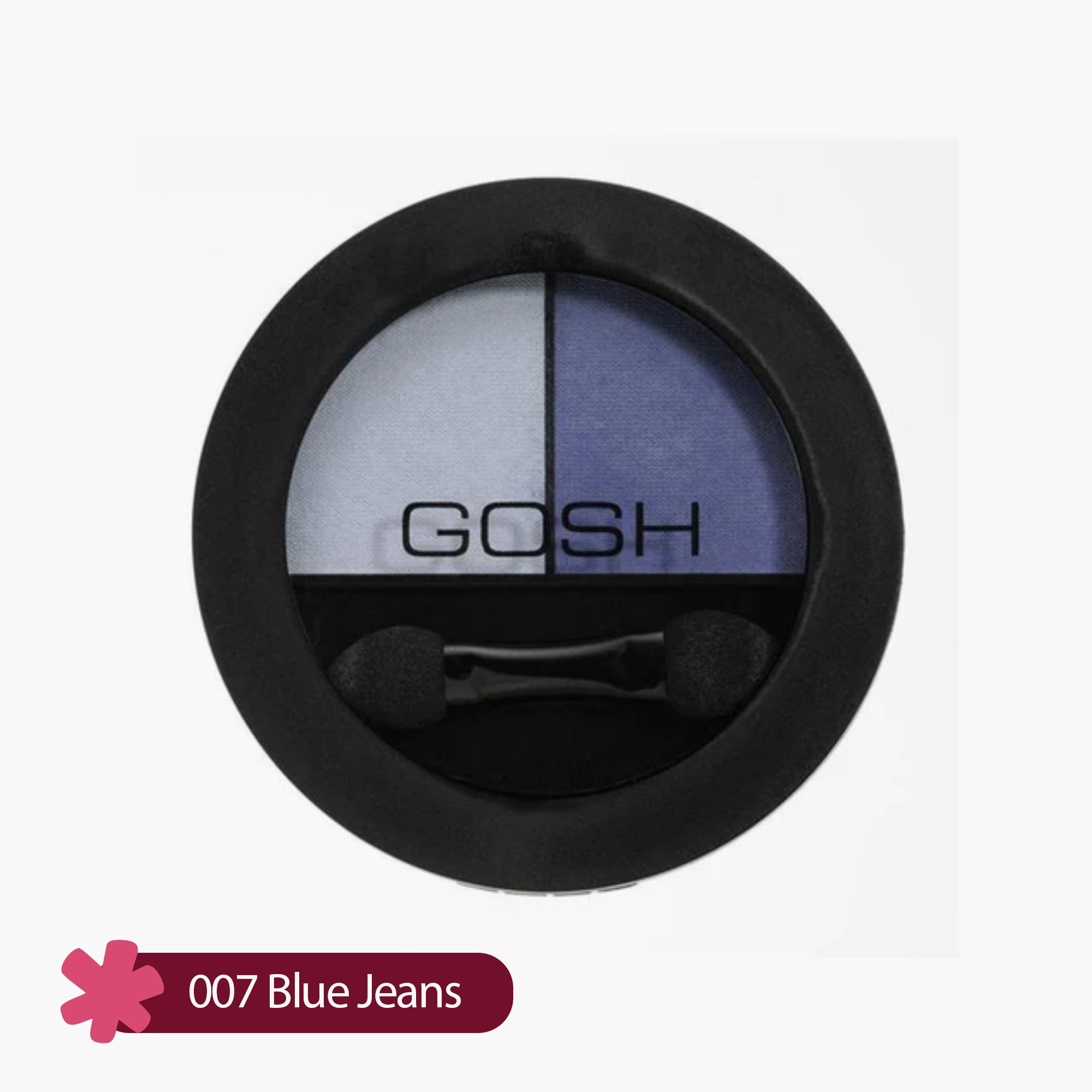 Gosh Matt Duo Eye Shadow 007 Blue Jeans 2gm