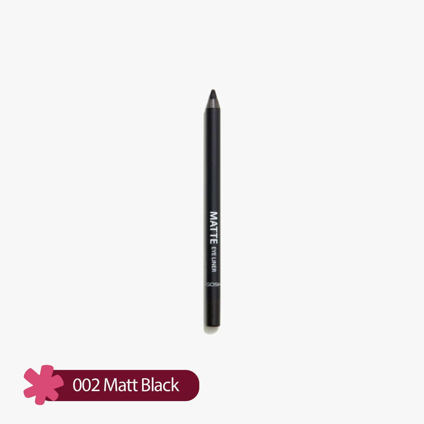 Gosh Matte Eye Liner 002 Matt Black 1 Piece
