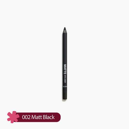 Gosh Matte Eye Liner 002 Matt Black 1 Piece