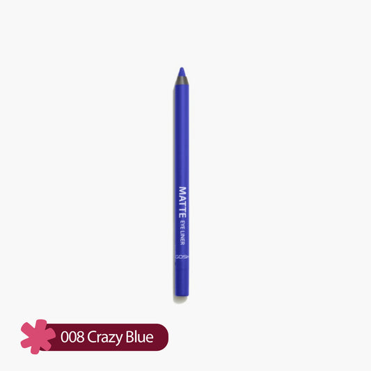 Gosh Matte Eye Liner 008 Crazy Blue 1 Piece