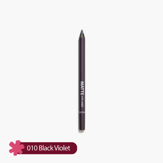 Gosh Matte Eye Liner 010 Black Violet 1 Piece