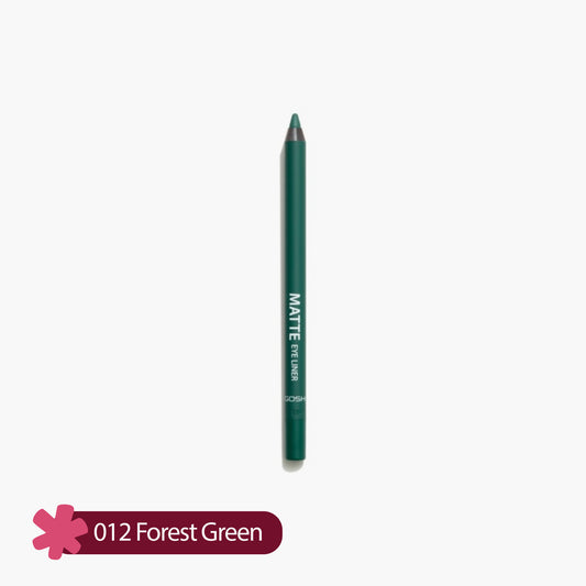 Gosh Matte Eye Liner 012 Forest Green 1 Piece