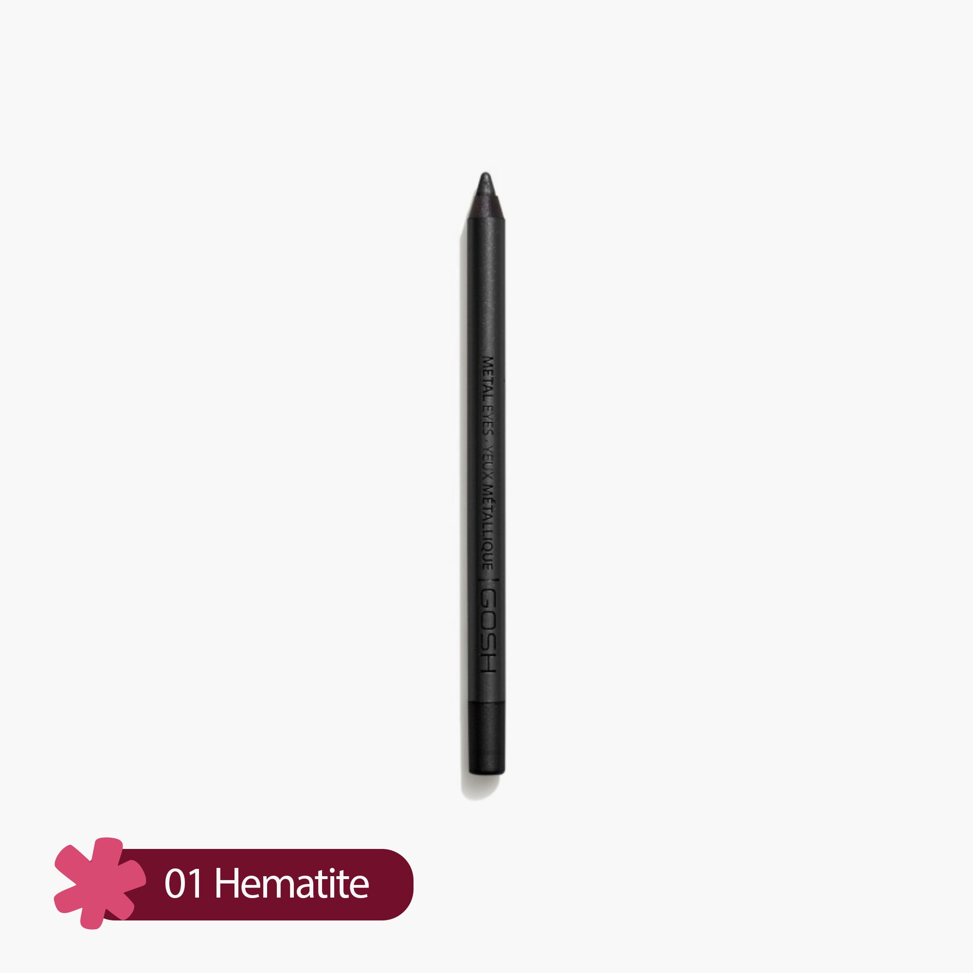 Gosh Metal Eyes Eye Pencil 01 Hematite 1 Piece