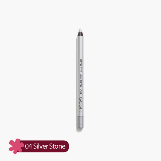 Gosh Metal Eyes Eye Pencil 04 Silver Stone 1 Piece