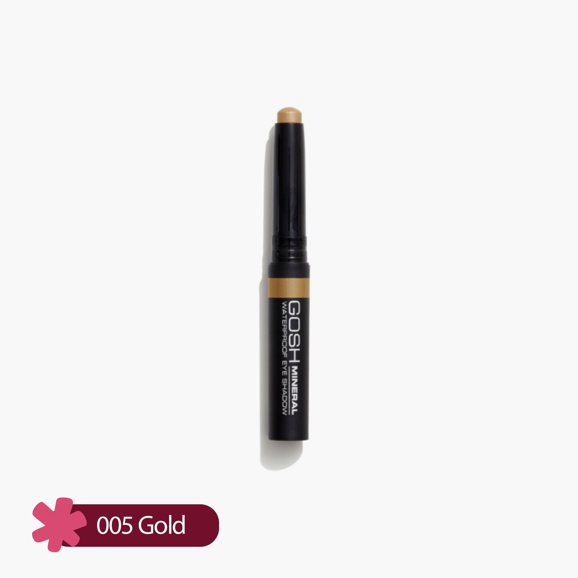 Gosh Mineral Waterproof Eye Shadow 005 Gold 1 Piece