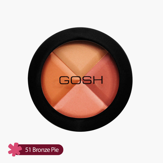 Gosh Multicolour Blush 51 Bronze Pie 10gm