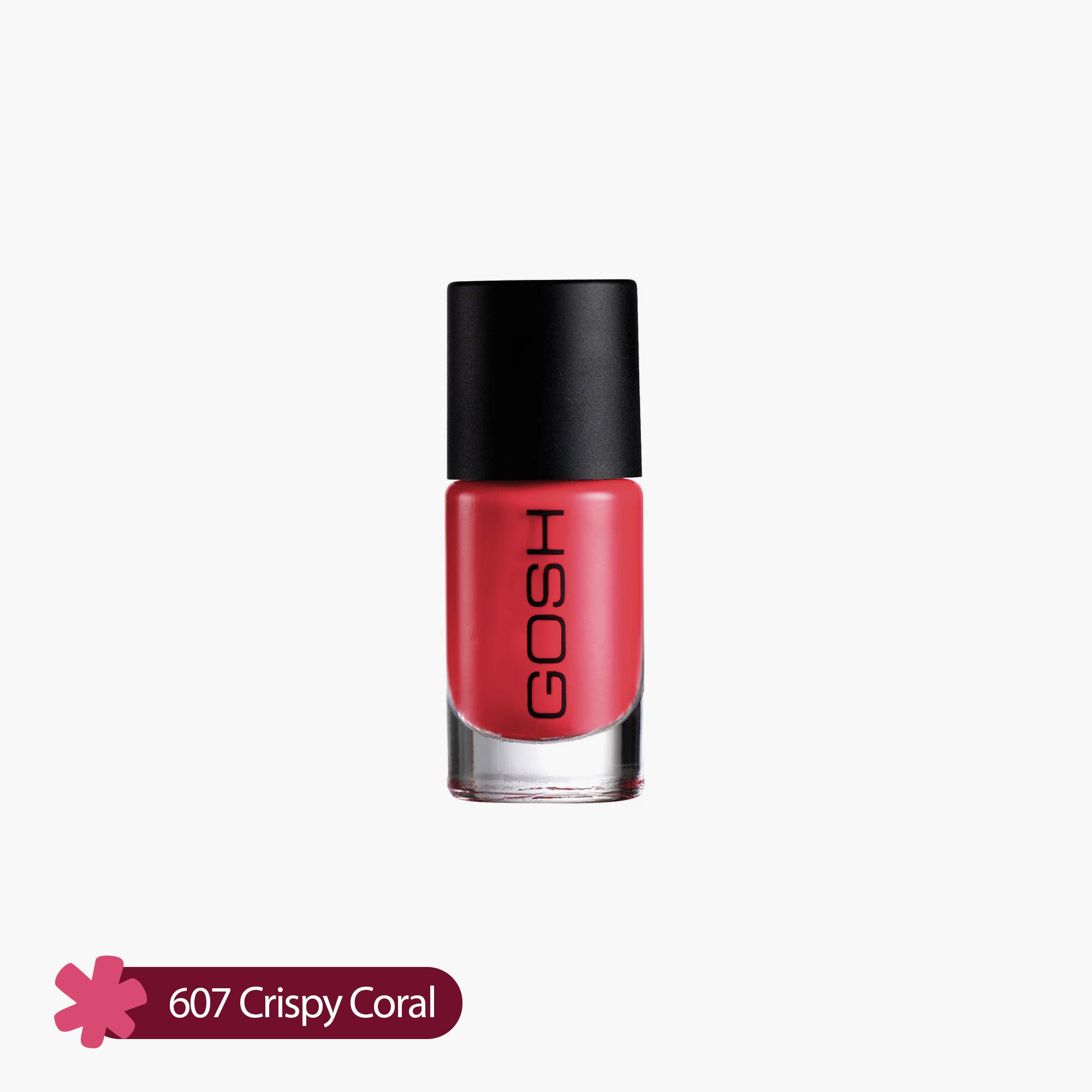 Gosh Nail Lacquer 607 Crispy Coral 8ml