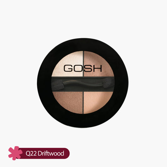 Gosh Quattro Eye Shadow Q22 Driftwood 3gm