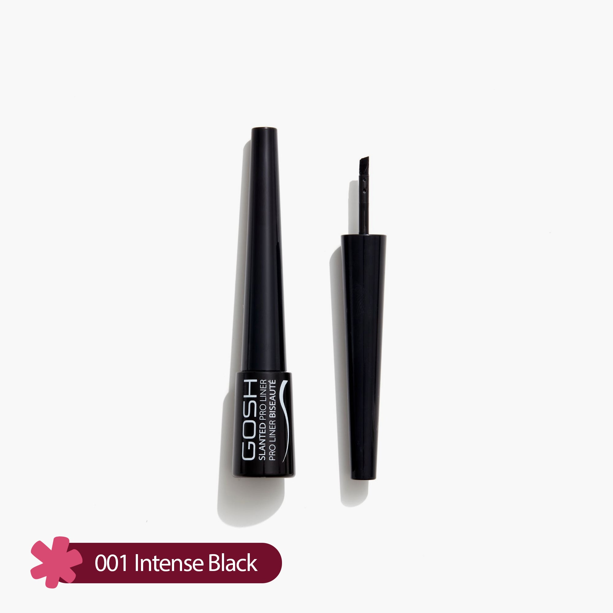 Gosh Slanted Pro Liner 001 Intense Black 3ml