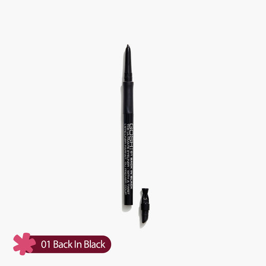 Gosh The Ultimate Eye Liner With A Twist 01 Back In Black 1 Piece