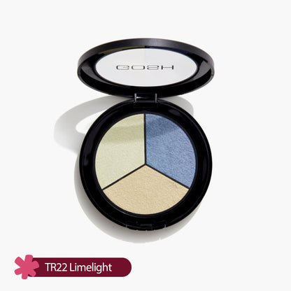 Gosh Trio Eyeshadow TR22 Limelight 2gm