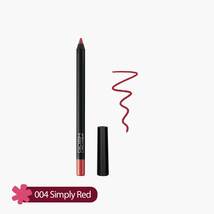Gosh Velvet Touch Lip Liner 004 Simply Red 1.2gm