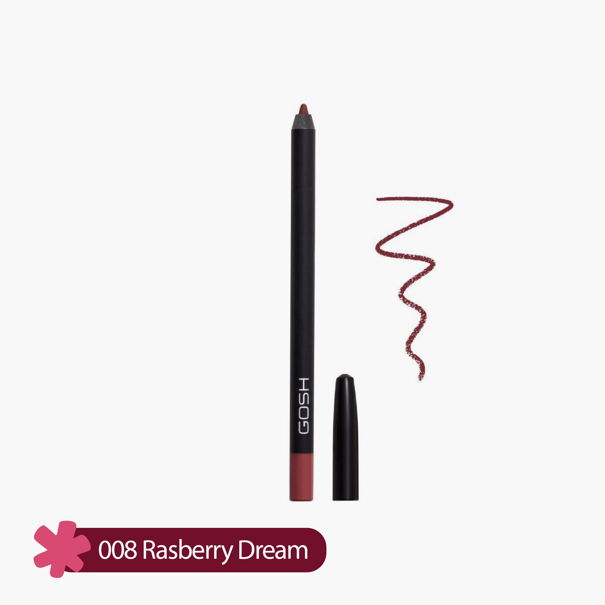 Gosh Velvet Touch Lip Liner 008 Raspberry Dream 1.2gm