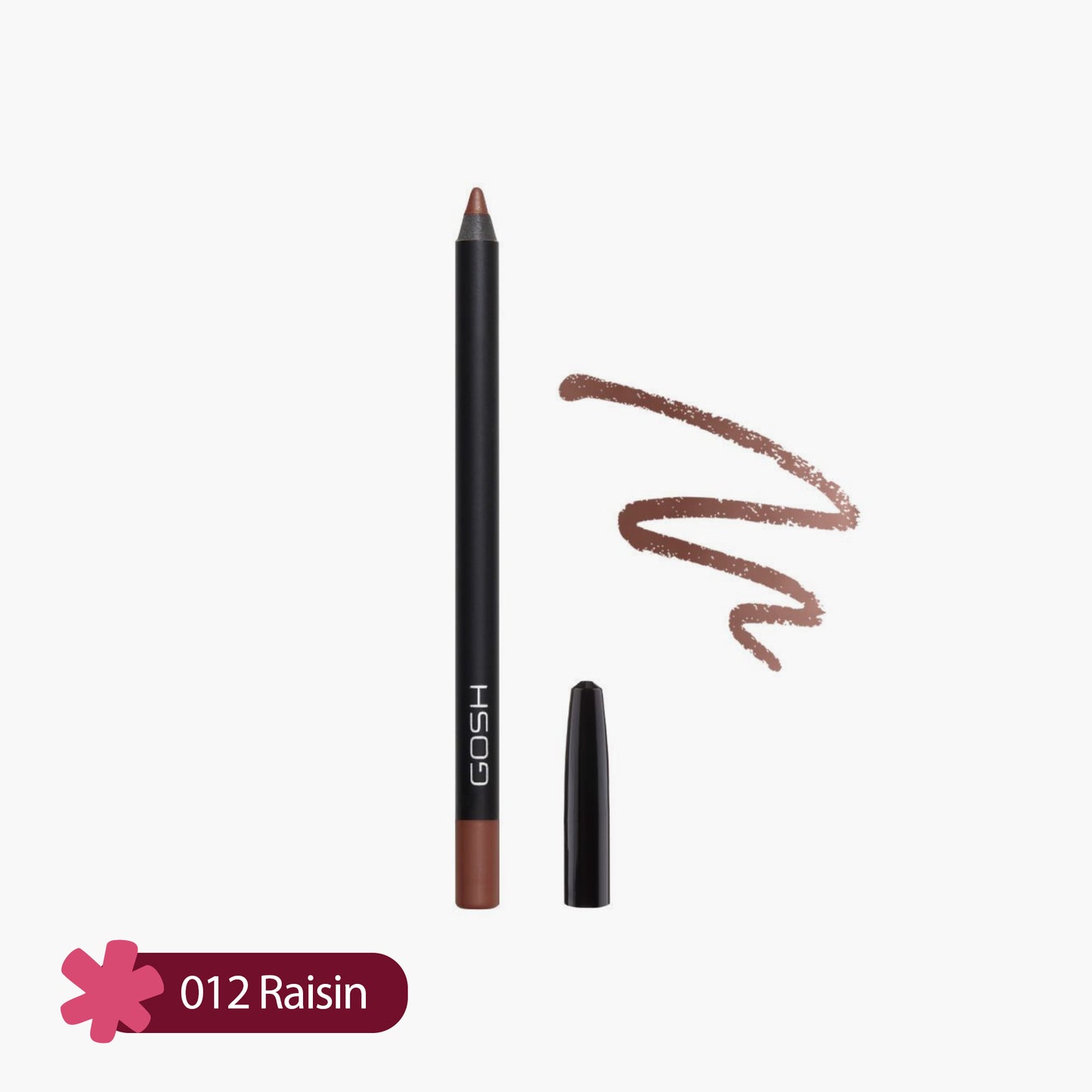 Gosh Velvet Touch Lip Liner 012 Raisin 1.2gm