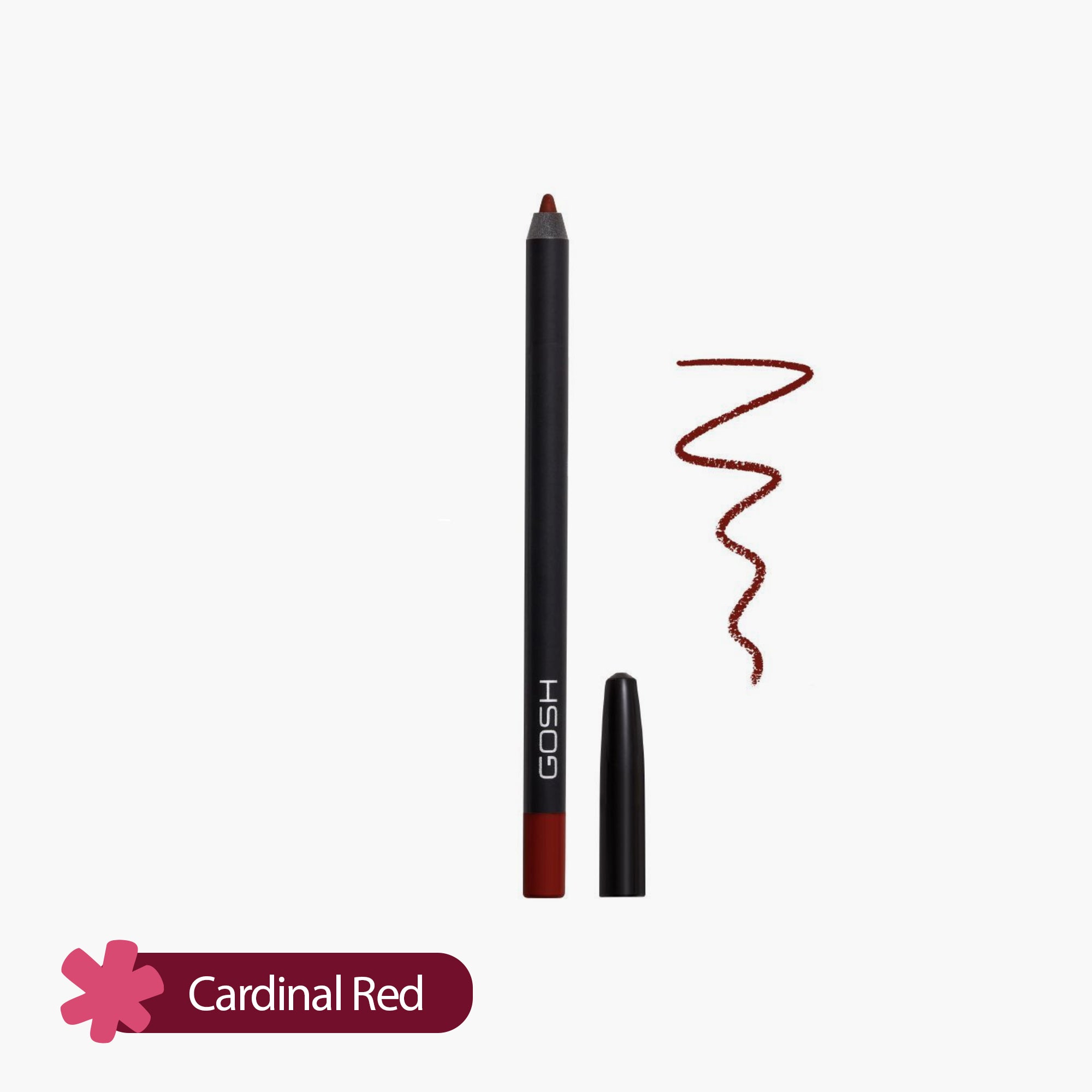 Gosh Velvet Touch Lip Liner Cardinal Red 1.2gm