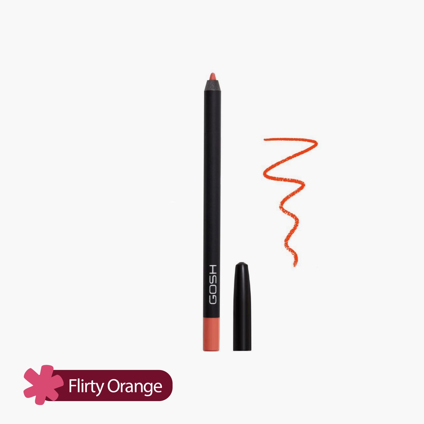 Gosh Velvet Touch Lip Liner Flirty Orange 1.2gm