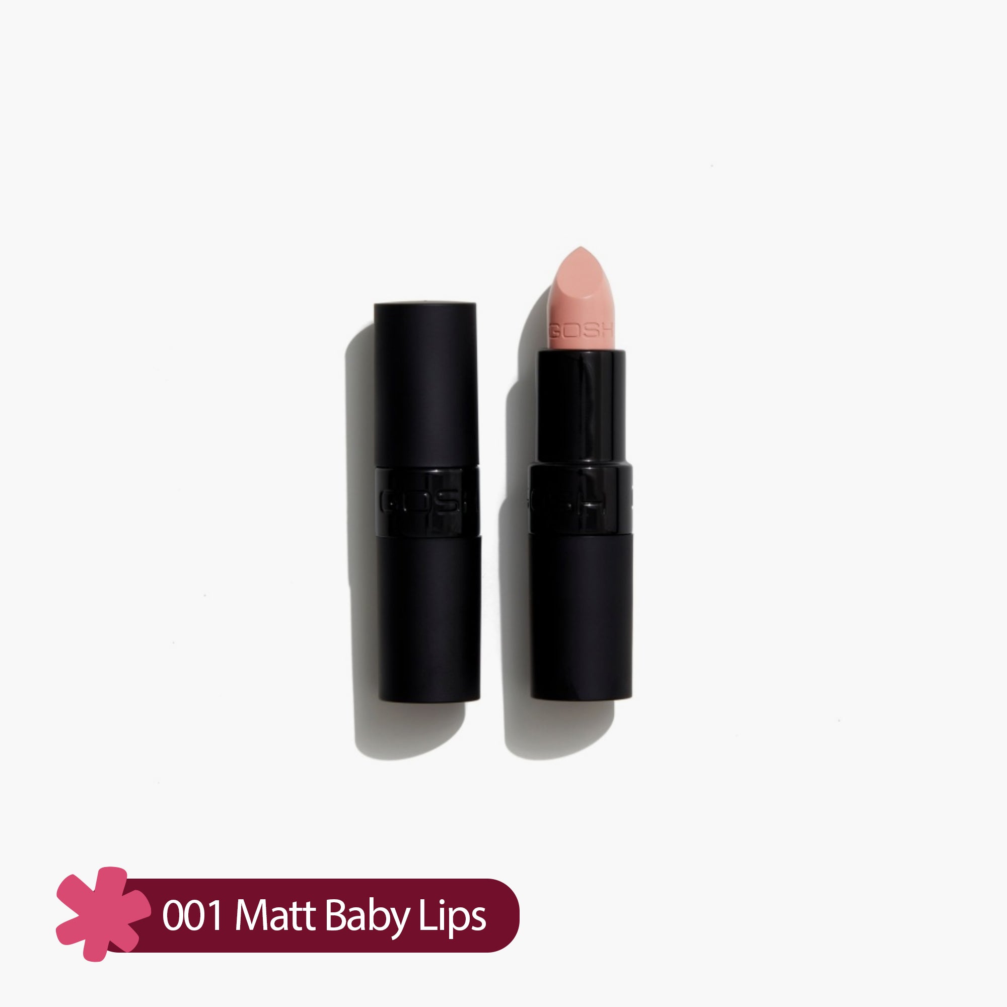 Gosh Velvet Touch Lipstick 001 Matt Baby Lips 4gm
