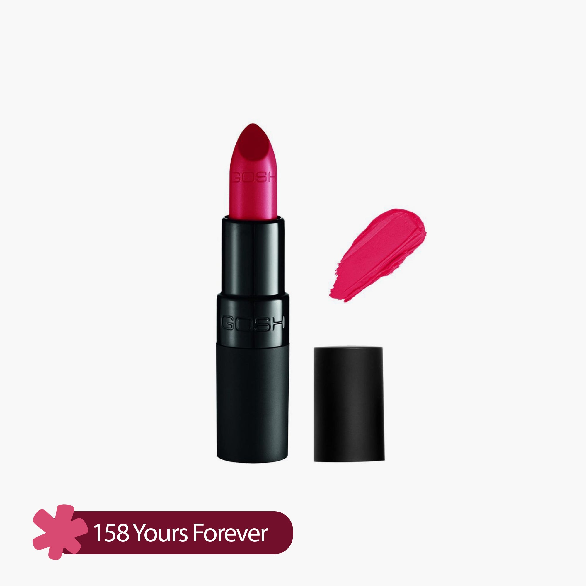 Gosh Velvet Touch Lipstick 158 Yours Forever 4gm
