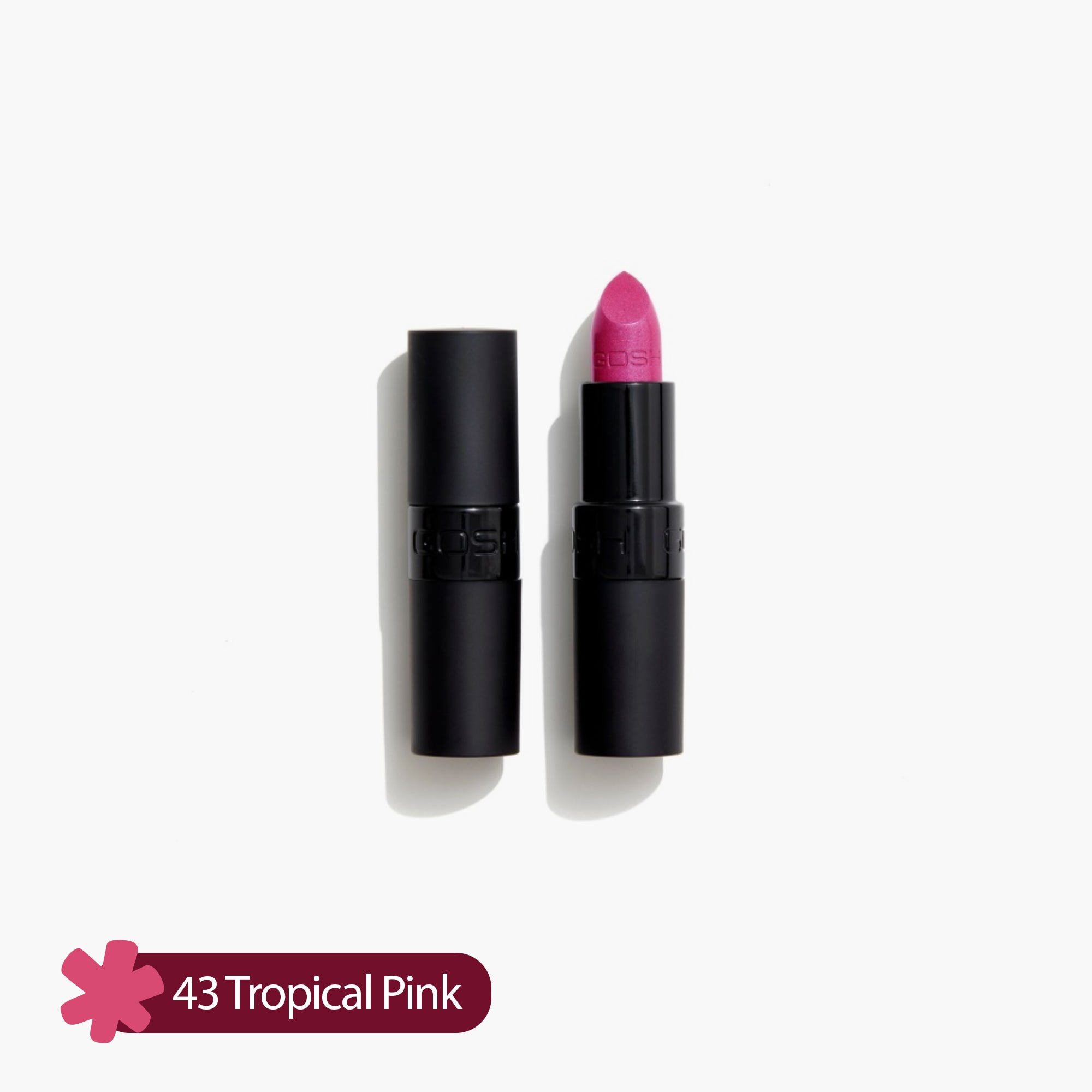 Gosh Velvet Touch Lipstick 43 Tropical Pink 4gm