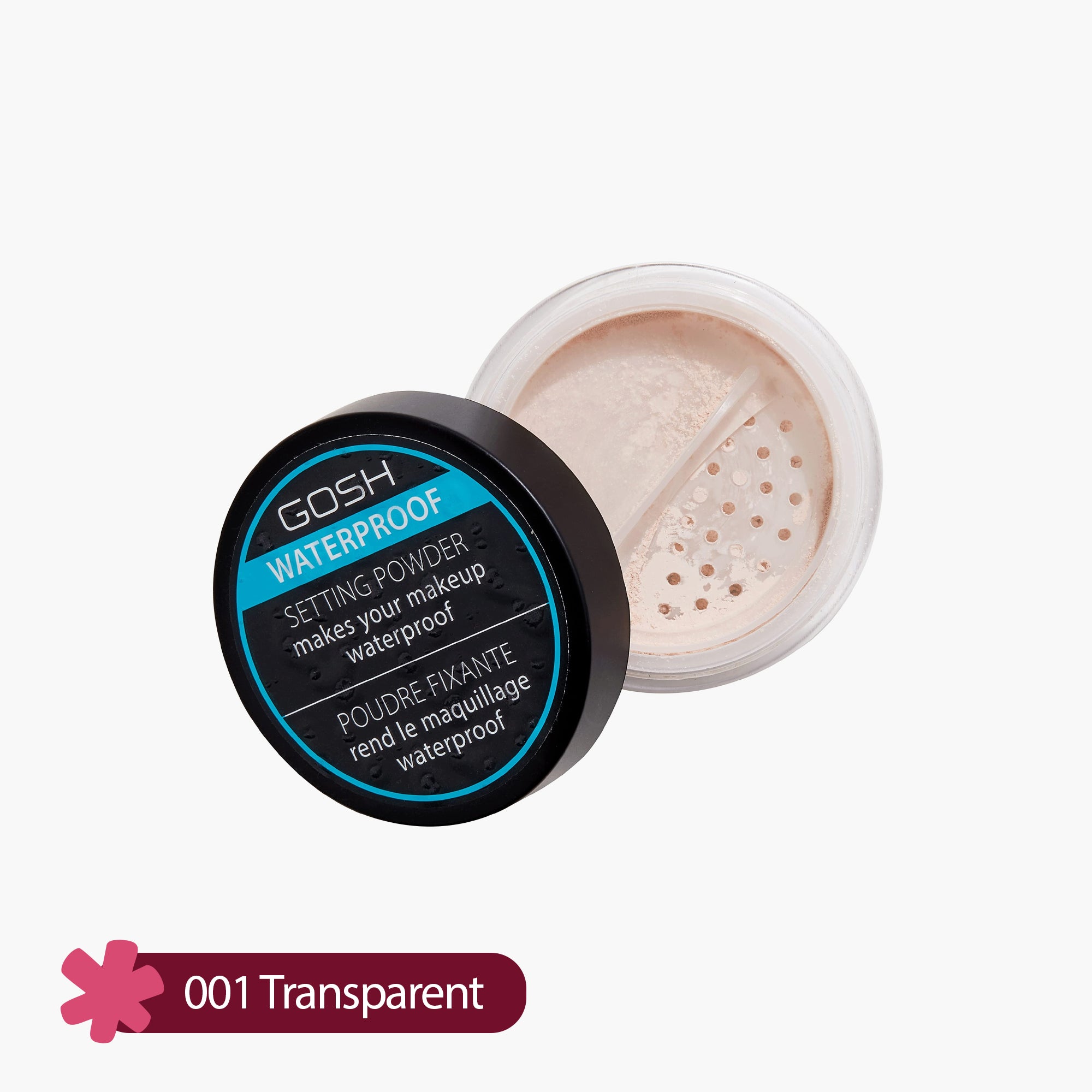 Gosh Waterproof Setting Powder 001 Transparent 7gm