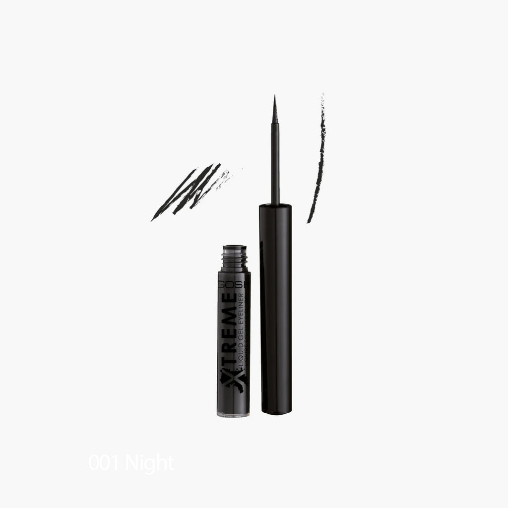 Gosh Xtreme Liquid Gel Eyeliner 001 Black 1 Piece