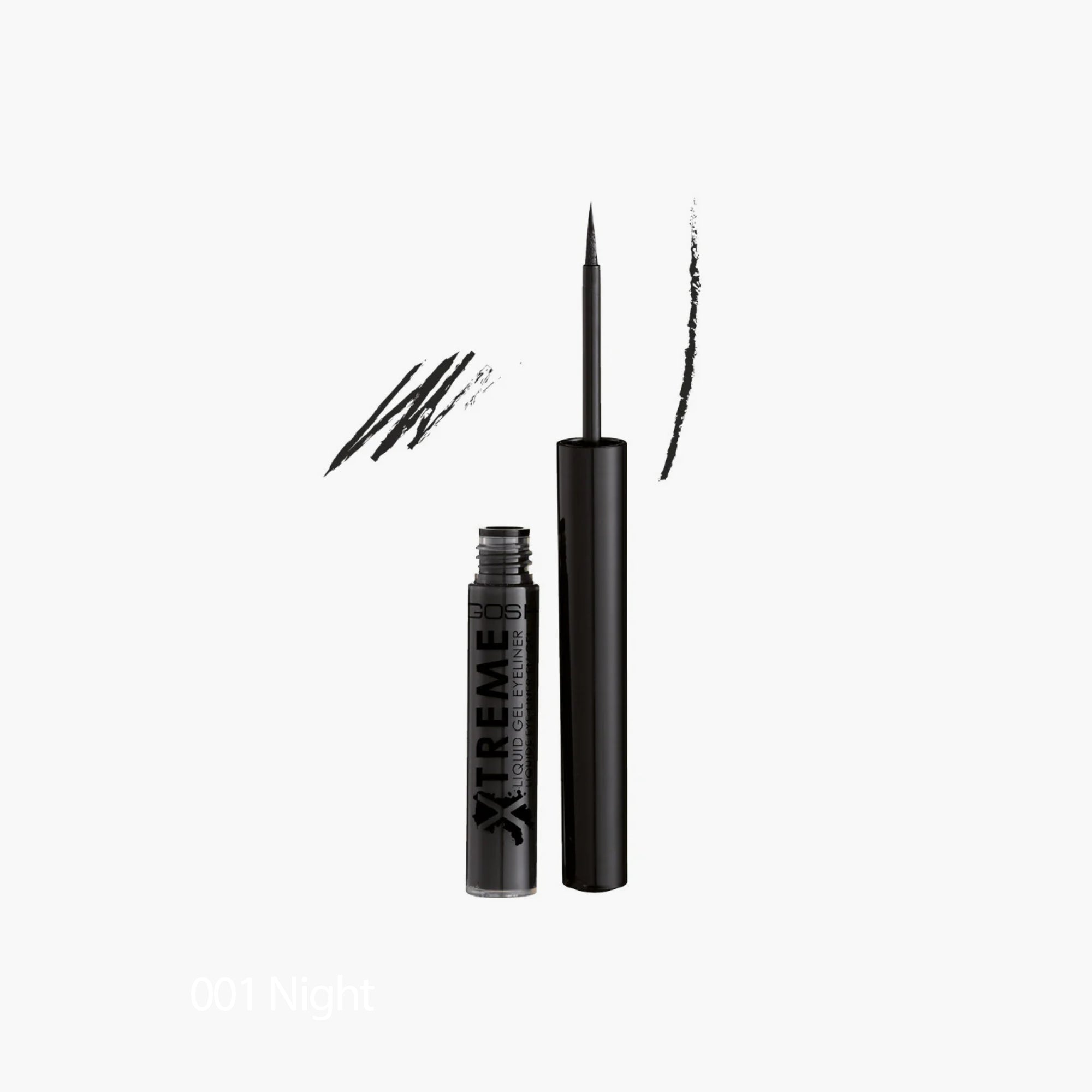 Gosh Xtreme Liquid Gel Eyeliner 001 Black 1 Piece