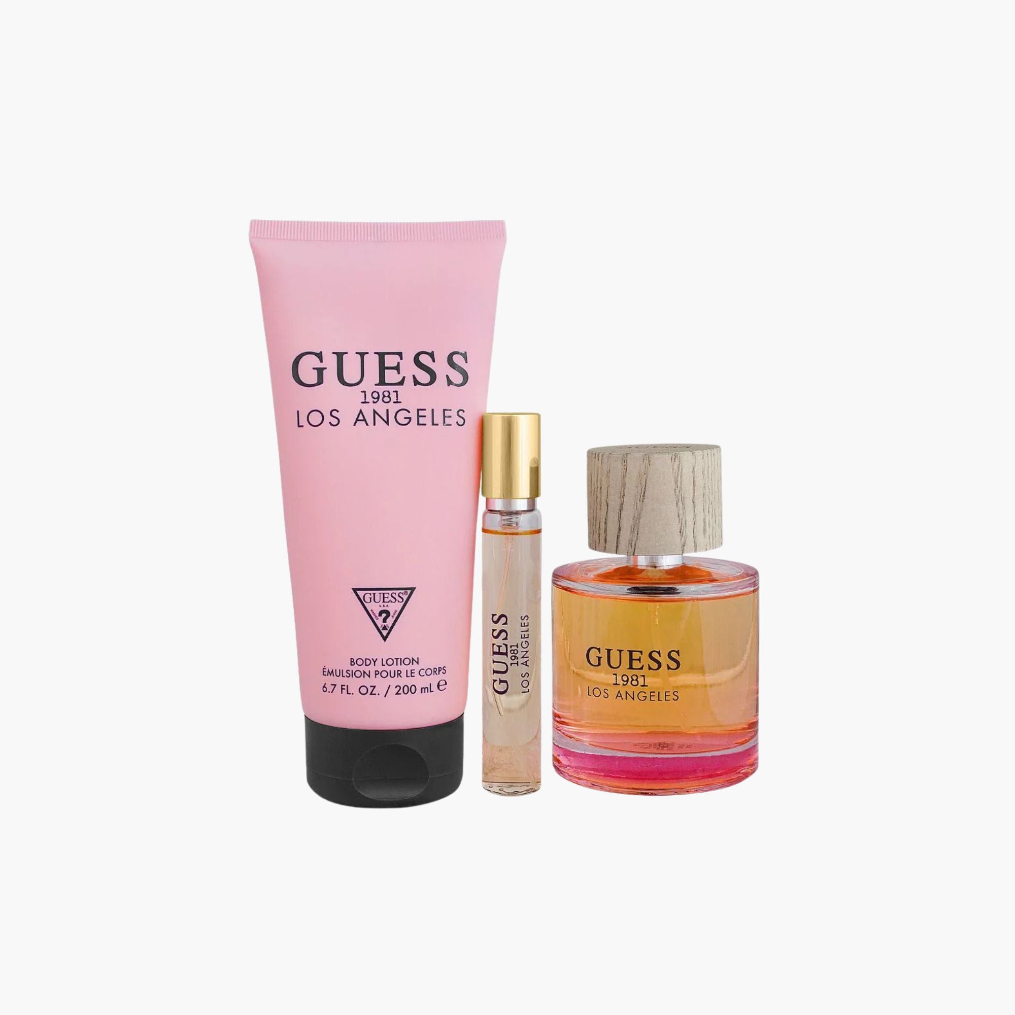 Guess 1981 Los Angeles Women 3 Piece Gift Set