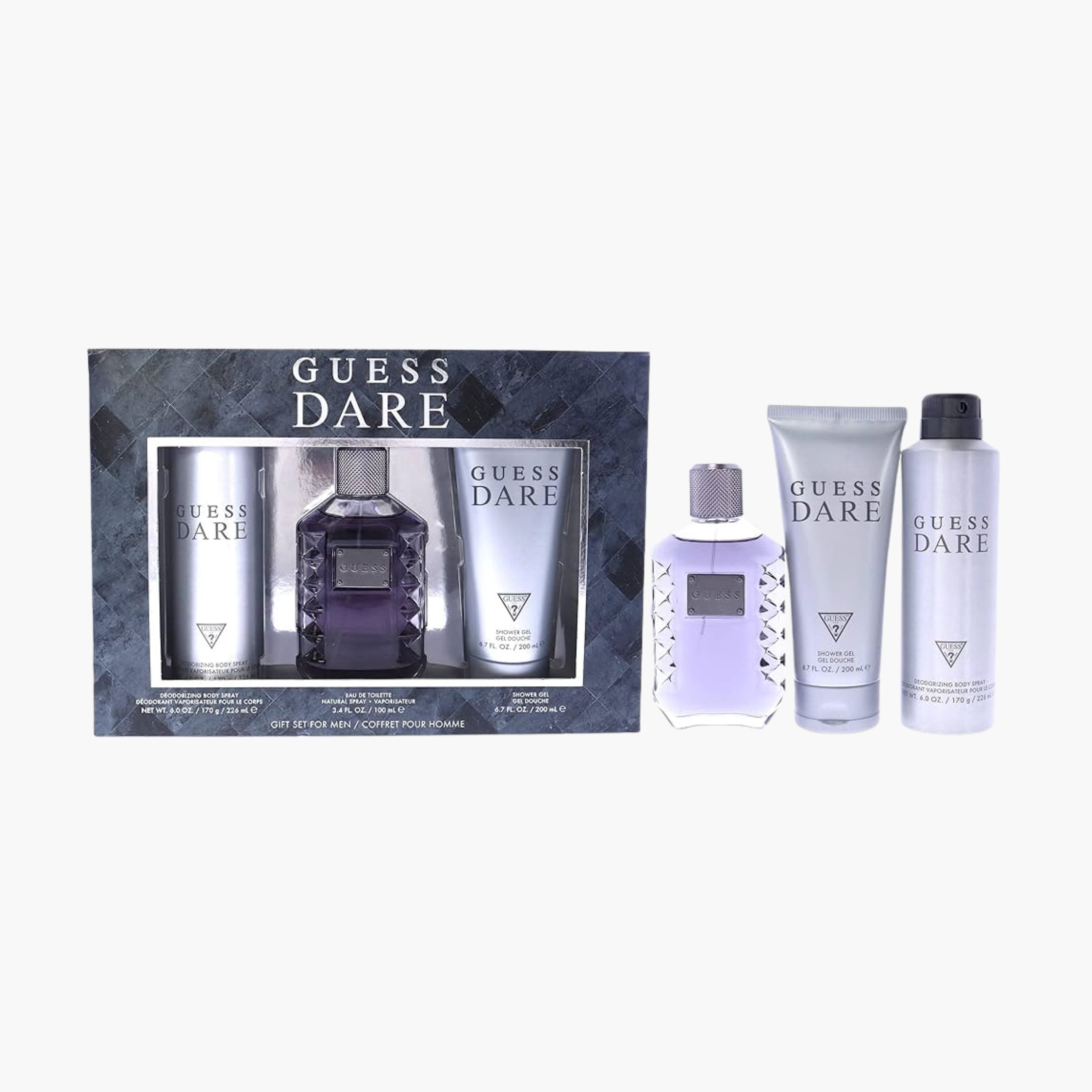 Guess Dare Men 3 Piece Gift Set
