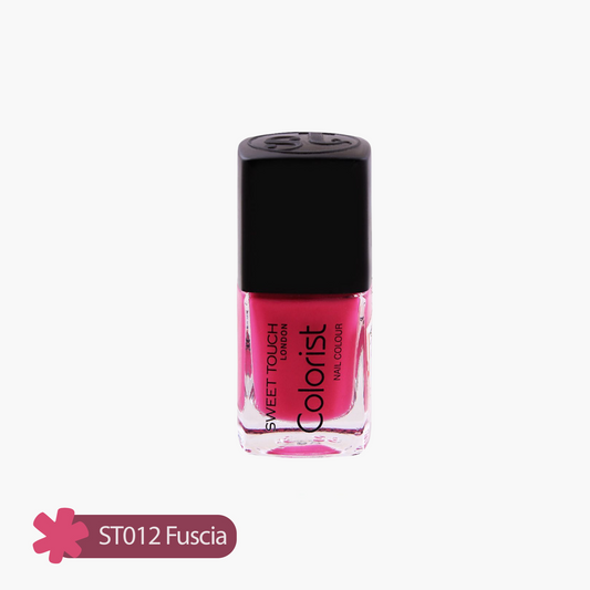 ST London Colorist 7 Day Gel Shine Nail Paint ST012 Fuscia 12ml
