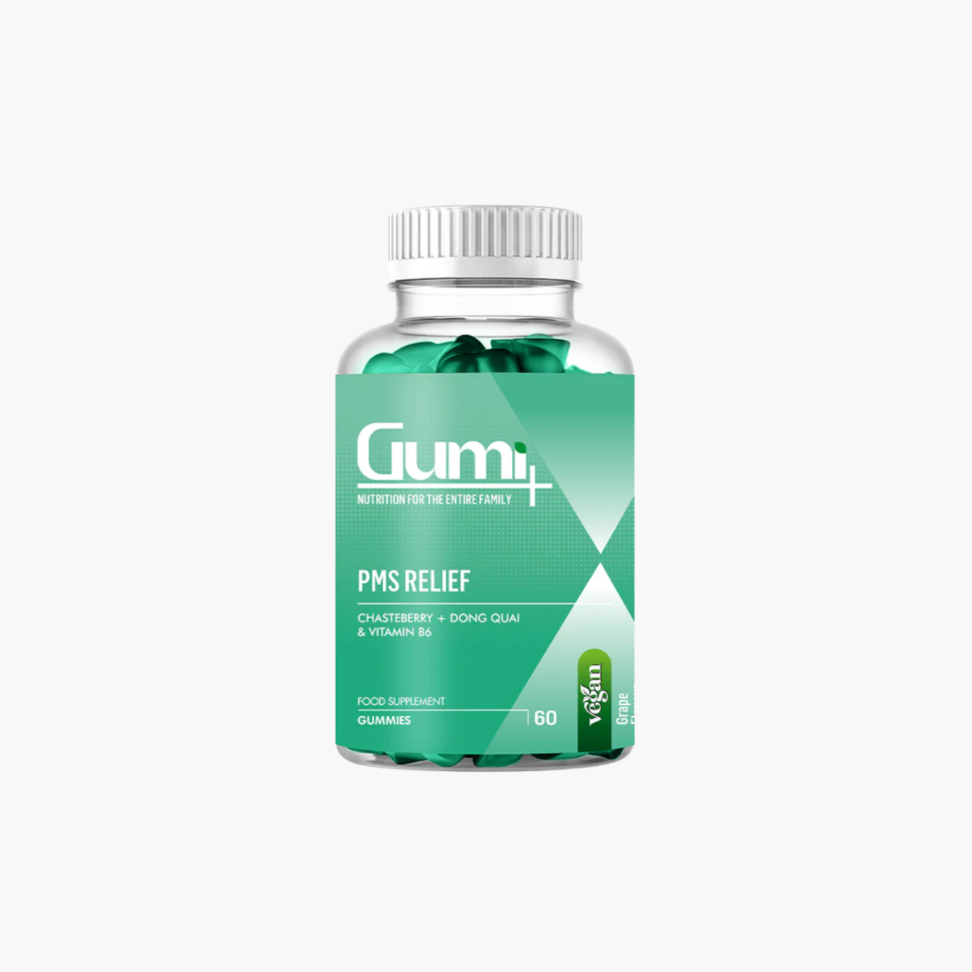 Gumi Plus PMS Relief Food Supplement 60 Gummies