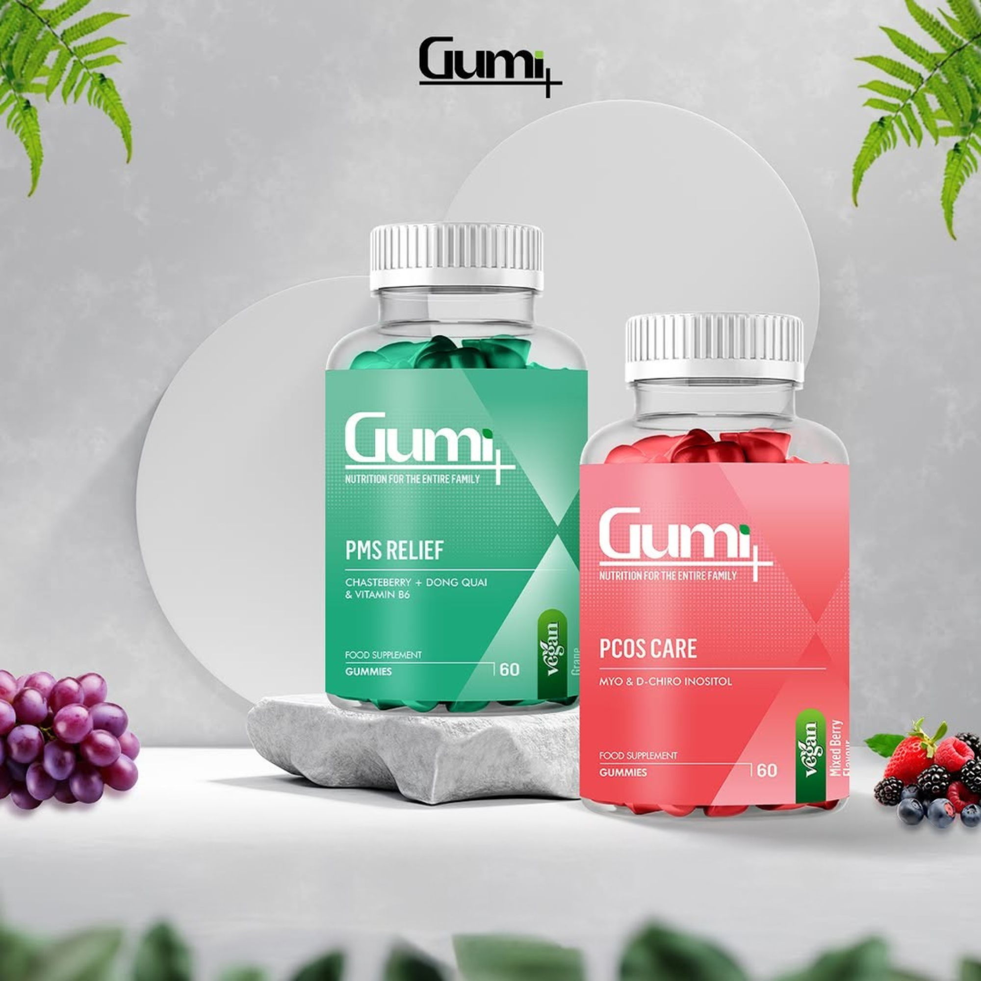 Gumi Plus PMS Relief Food Supplement 60 Gummies Price