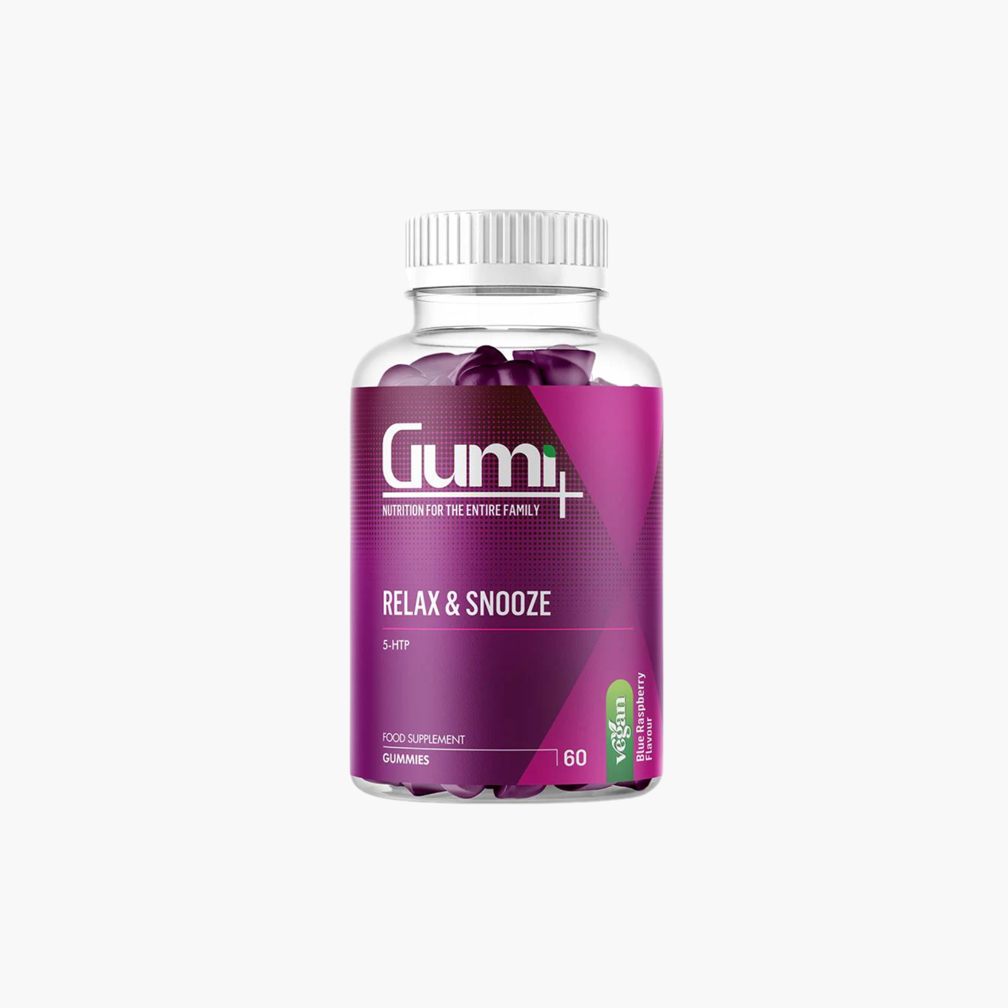Gumi Plus Relax & Snooze Food Supplement 60 Gummies