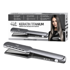 HST Studio Keratin Titanium Mirror Plate Hair Straightener HST-9662