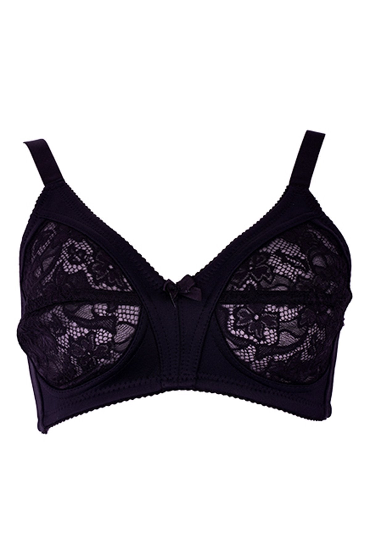BLS Harika Non Wired And Non Padded Bra Black