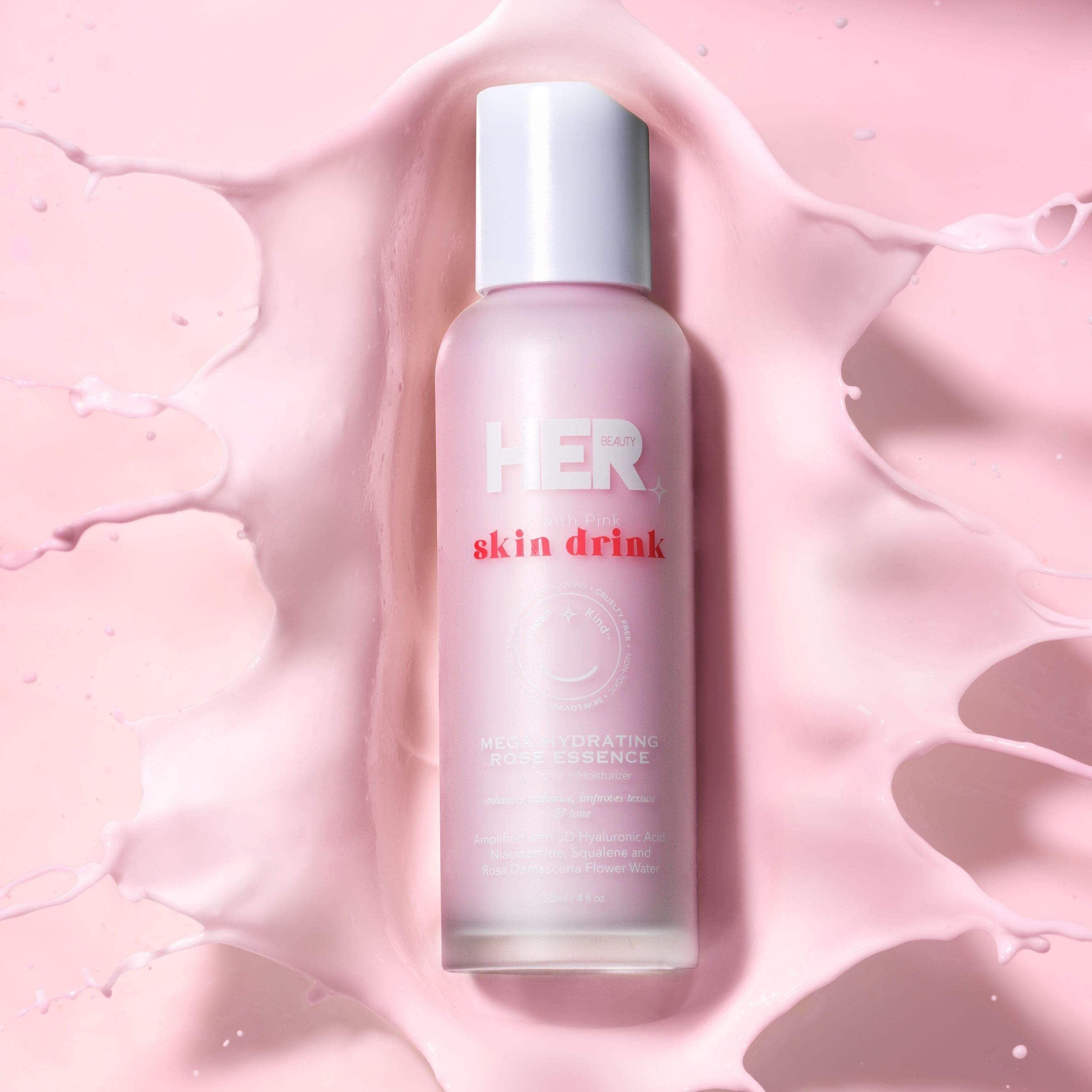 Her Beauty Skin Drink Mega Hydrating Rose Essence 120ml Order Now