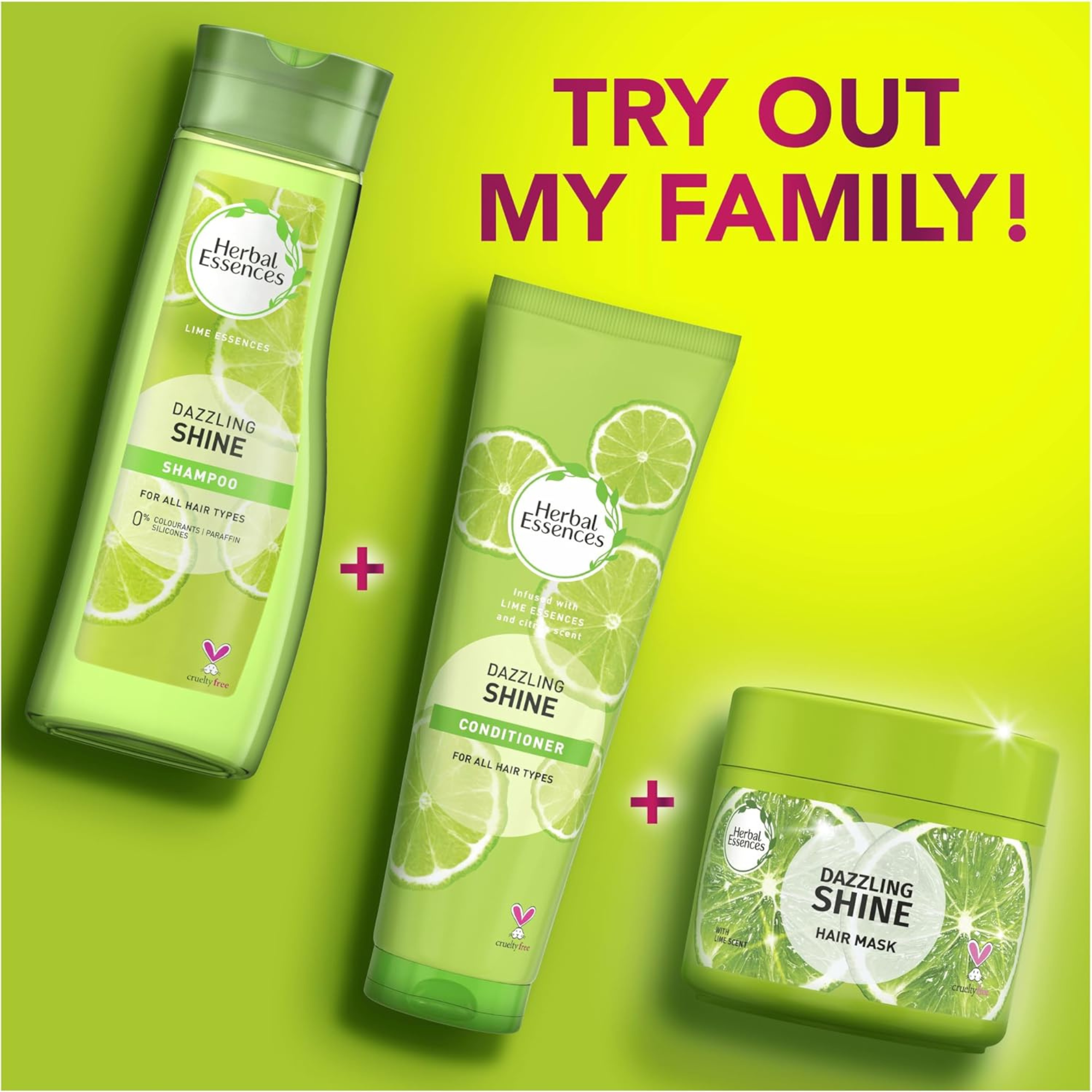 Herbal Essence Dazzling Shine Shampoo