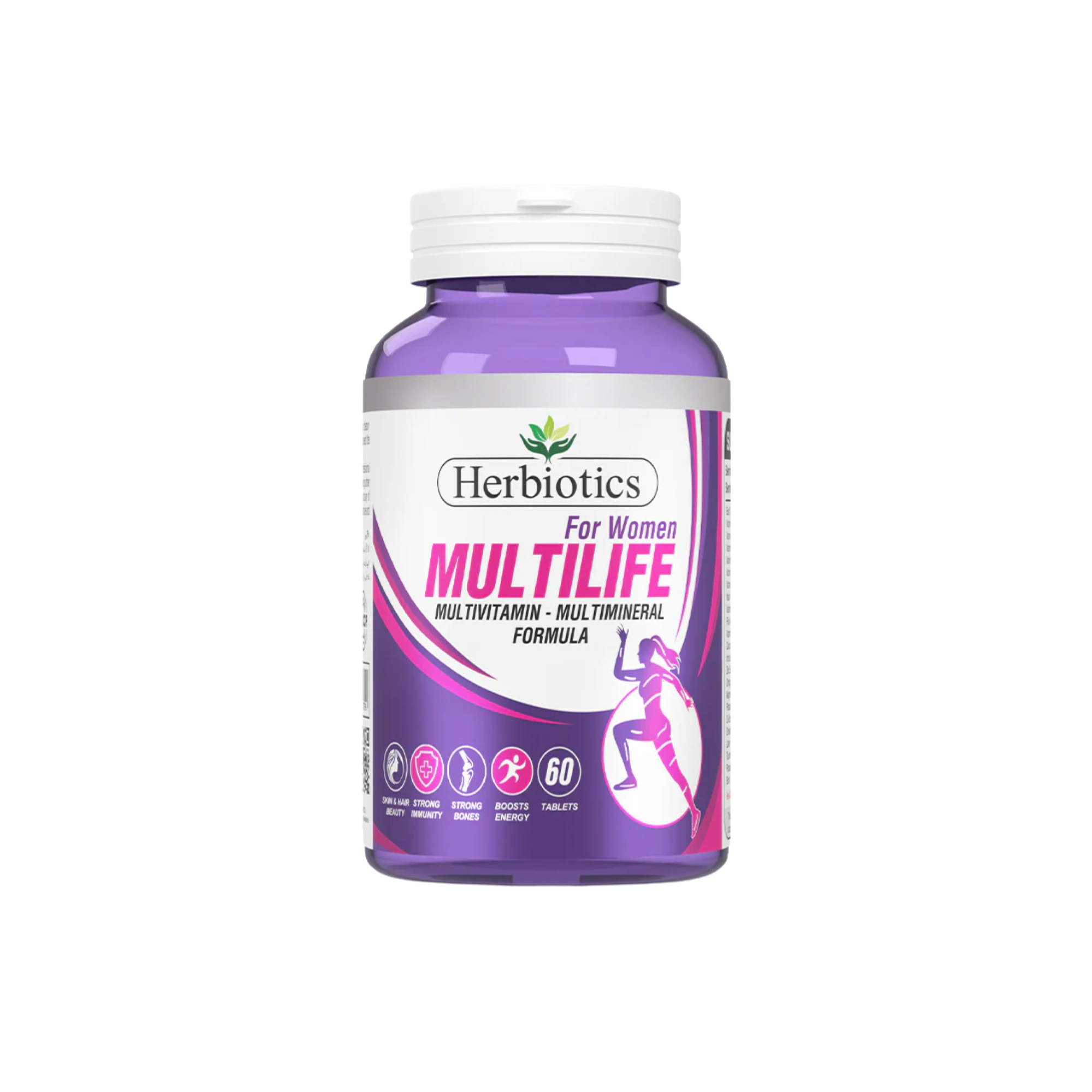 Herbiotics Multilife Women's Multivitamin For Women Supplements 60 Tablets