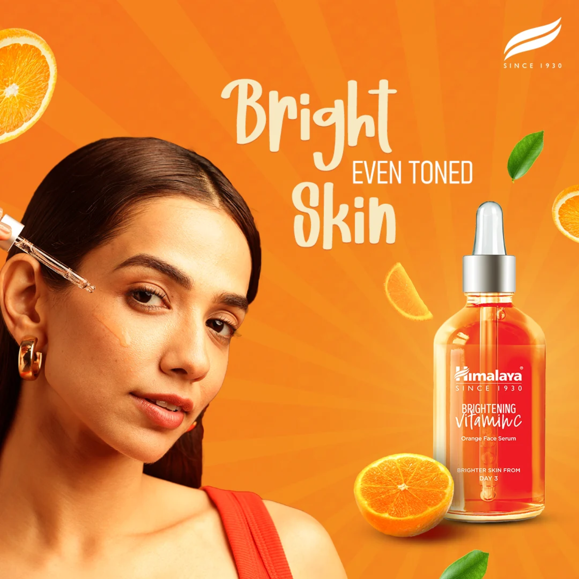 Himalaya Brightening Vitamin C Orange Serum