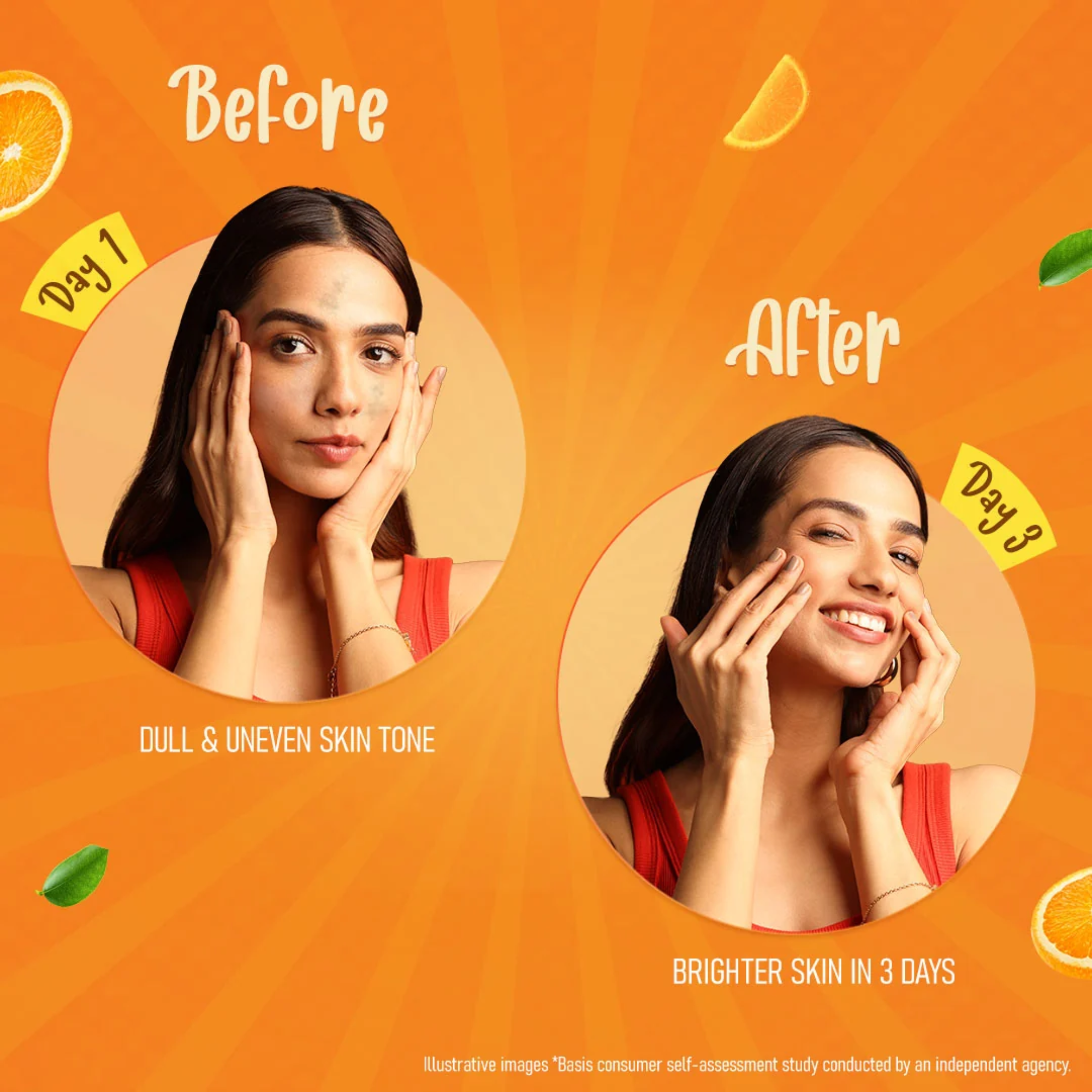 Himalaya Brightening Vitamin C Orange Serum Cream
